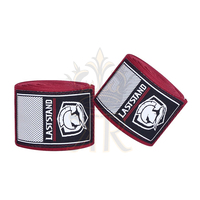 Bandages de boxe MMA ROYAL KIMONO en coton respirant, imprimés sur mesure avec logo camouflage, élastiques, à fermeture auto-agrippante