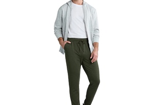 Ensemble de jogging décontracté surdimensionné mi-lourd pour hommes, respirant, écologique, personnalisé, style streetwear, uni, vente en gros - Product Image 4