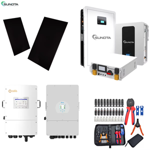 Sistema de Energía Solar para Uso Doméstico SUNDTA, Fotovoltaico, 5KW, 8KW, 10KW, 15KW, Sistema Híbrido de Almacenamiento de Energía Solar - Product Image 3