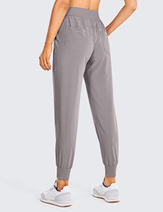 Pantalones Deportivos de Alta Calidad para Mujer, 100% Algodón, Transpirables, de Secado Rápido, Corte Recto, Colores Sólidos, Estilo Casual Urbano - Product Image 6