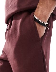 Pantalones de chándal con capucha unisex, conjuntos para correr, pantalones de carga estampados, chándales de invierno, traje apilado para hombre, ropa de calle - Product Image 4