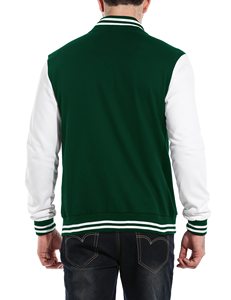 Chaqueta universitaria única para exteriores con colocación de logotipo frontal de estilo popular - Product Image 6