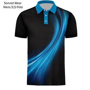 เสื้อโปโลแขนสั้นแห้งเร็วสำหรับผู้ชายสำหรับฤดูร้อน - Product Image 2