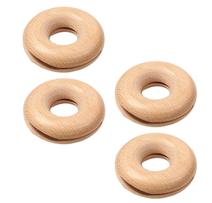 Atractivo clip de sellado de donut de madera diseño de lujo hecho a mano Top popular clip de sellado de madera en forma de donut - Product Image 6