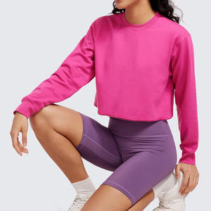 เสื้อฮู้ดตัวสั้นของผู้หญิงวัสดุสดใหม่ดีไซน์ของคุณเอง - Product Image 5