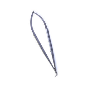 Bes Quality Micro Tijeras 90 en ángulo en plano Afilado Fino Mango plano Acero inoxidable 7 ''18cm Metal Acero Sala de cirugía Tijera - Product Image 2