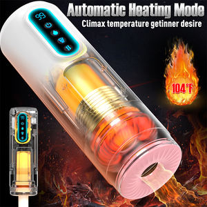 Máquina de <span class=keywords><strong>Vagina</strong></span> Stroker Realista-Masajeador de Pene Eléctrico con Rotación de Empuje y Succión-Masturbador para Hombres-Juguetes Sexuales - Product Image 5