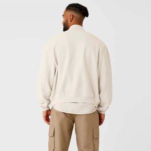 Veste universitaire pour hommes avec manches en similicuir, veste de baseball rétro Letterman pour tenue décontractée, mode streetwear - Product Image 2