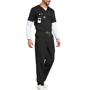 Best Sale Custom Design Quick Dry Hospital <b>Scrub</b> <b>Sets</b> for Unisex Use Made of Canvas with Custom Colors & Logo OEM Service - Product Image 5