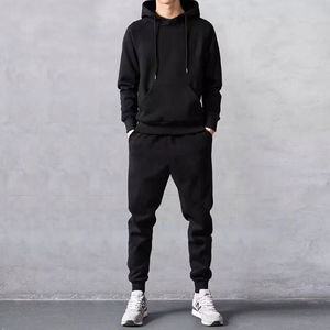 2025 tenue décontracté mode automne et hiver pull à capuche à manches longues couleur unie 100% coton Top vente hiver sweats à capuche pour hommes - Product Image 6