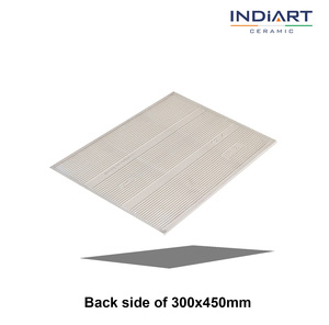 กระเบื้องเซรามิคติดผนังลายศิลปะสมัยใหม่สำหรับเพดานห้องน้ำขนาด300X450มม. เคลือบกันน้ำจากฟังก์ชั่นกันไฟของอินเดีย - Product Image 6