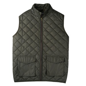Nouveaux hommes sans manches diamant boîte doudoune respirant léger élégant Bodywarm confortable luxe vêtements d'extérieur en Nylon gilet - Product Image 1