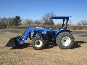 Tracteur agricole d'occasion New Holland Workmaster 60 Diesel 4x4 avec moteur de 70 CV, variantes de 10 CV et 100 CV pour tracteur de jardin à vendre - Product Image 6