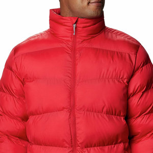 แจ็กเก็ตทรงพองแบบลำลองของผู้ชายผ้าแคนวาสแบบคอตั้งสไตล์สตรีท - Product Image 3