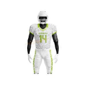 Equipo personalizado poliéster hecho fútbol americano sublimación Camisas Pantalones fútbol americano Jersey fútbol uniforme al por mayor - Product Image 4