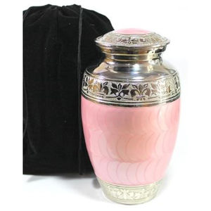 Urnas de cremación para adultos de primera calidad, urnas de Color plateado y rosa, cenizas para adultos, urna de cenizas tradicional para servicios de entierro - Product Image 2