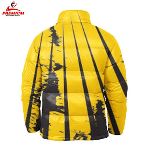 Veste en duvet de canard de haute qualité pour hommes, streetwear au design personnalisé avec fermeture éclair épaisse et tendance, manteaux chauds de grande taille - Product Image 2