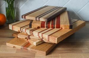 Tabla de Cortar de Madera de Diseño, Tabla de Cortar Premium para Cocina, para Verduras, Frutas, Queso, Servir, Moderna, Hecha a Mano, para Uso Doméstico - Product Image 2