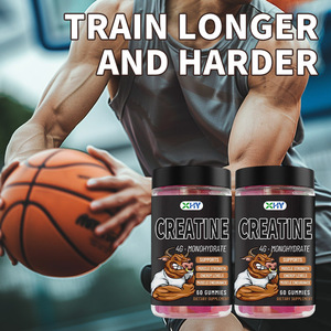 Supplément de sport OEM monohydrate de créatine Gummies pour la croissance musculaire et l'énergie pour adultes maintenant des suppléments - Product Image 2