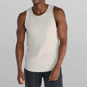 Ensemble de gym sans manches pour hommes débardeur et jogging à séchage rapide combinaison d'entraînement légère vêtements de sport de fitness services OEM et ODM - Product Image 2