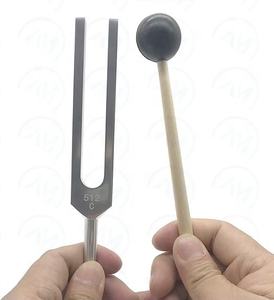 Factory Wholesale Lore <b>Medical</b>-Grade Tuning Fork 512C Hz Including Silicone Hammer and Storage <b>Bag</b> for Microsurgery Equipments - Product Image 2