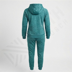 Ensemble de survêtement pour femmes en 2 pièces, ensemble de yoga, vêtements de sport, vêtements de gym, vêtements de sport à manches longues, ensembles de sport de haute qualité, logo personnalisé en gros - Product Image 2