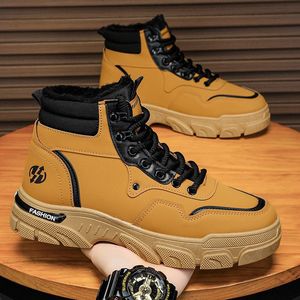 Botas de Trabajo Resistentes al Desgaste para Obras de Construcción, Impermeables, Antideslizantes, Zapatos Deportivos de Senderismo Cómodos para Hombre - Product Image 3