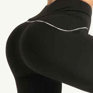 ชุดกางเกงเลกกิ้งเอวสูงสำหรับผู้หญิงชุดเล่นโยคะฟิตเนสเอวสูงกางเกงกีฬา - Product Image 6