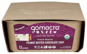 GoMacro MacroBar Organic Vegan Protein <b>Bars</b> - Peanut Butter Chocolate Chip (2.4 Ounce <b>Bars</b>, 12 Count) - Product Image 3