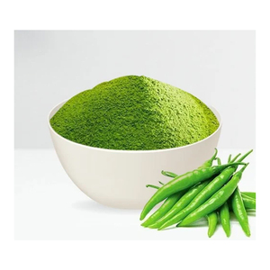 Herbojit International, Polvo de Chile Verde Secado por Aspersión de Súper Calidad, Hecho en India, Mejor Oferta, Aditivo Alimentario Saludable - Product Image 2