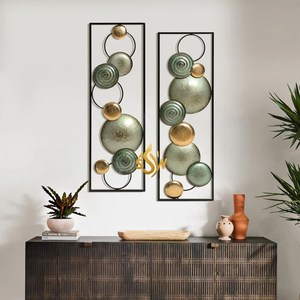 Fabrication d'Art Mural en Métal Grande Taille Décoration de la Maison Art Mural Suspendu pour le Salon Art Mural à Cadre en Métal en Vente - Product Image 1