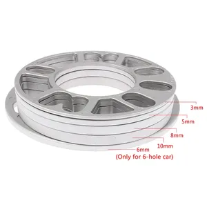 3mm/5mm/6mm/8mm/10mm Aluminum Alloy Spacer Car wheel Spacers Adaptor