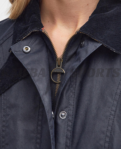 Chaqueta Bomber de Lona Ecológica Impermeable Personalizada de Alta Calidad 2026, Antibacteriana y Resistente al Viento - Product Image 3
