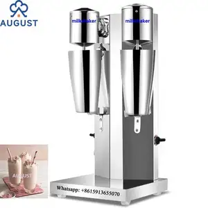 Milchshake-Hersteller elektrische Milchshake-Maschine Drei-Gang-Getränkemixer mit 500 ml Edelstahlbecher für Milchkaffee
