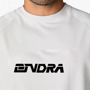Nueva llegada de cuello redondo transpirable Deporte Camiseta y gimnasio de secado rápido camiseta para hombres tripulación fitness - Product Image 4