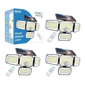 ไฟสปอร์ตไลท์ LED พลังงานแสงอาทิตย์สำหรับสวนกลางแจ้ง 1200lm คุณภาพพรีเมียม - Product Image 1