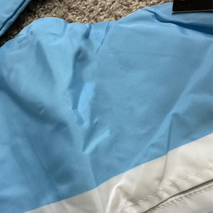 Màu Sắc Tương Phản Tùy Chỉnh Không Thấm Nước Nylon Trọng Lượng Nhẹ Sweatsuit Chạy Bộ Zip up Nylon Áo Khoác Và Hai Mảnh Trẻ Em Áo Gió Bộ - Product Image 5