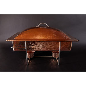 Nuevo plato de comida hecho a mano Vintage clásico elegante superventas plato de frotamiento decorativo calentador de alimentos de Metal Vintage - Product Image 6