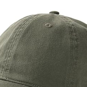 หมวกเบสบอลสำหรับทุกเพศปรับได้ผ้าฝ้าย100% ปักโลโก้ด้วยมือ - Product Image 5