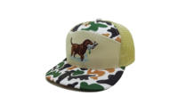 Casquette snapback 7 panneaux personnalisée impression camouflage chasse chapeaux d'extérieur logo de broderie personnalisé vente en gros casquette de sport de haute qualité à bas prix
