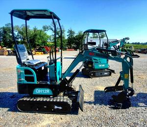 Miniexcavadora QH12R 2025, Motor de Alta Eficiencia, Cilindro Hidráulico Eaton, Motor para Uso Doméstico, Accesorios, Excavadora de Orugas - Product Image 6