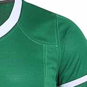 Maillot de football vintage pour homme, uniforme de sport respirant à séchage rapide, demi-manches, par Dress Sports - Product Image 2