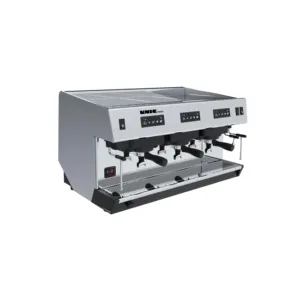 Machine à expresso automatique à 3 groupes Cecilware Classic Series, série Value-driven, électrique, UNIC Classic 3, boîtier en acier inoxydable - Product Image 2