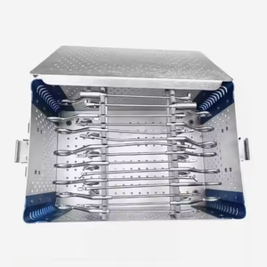 ชุดเครื่องมือผ่าตัดข้อเข่าแบบส่องกล้องชนิดใหม่ 15 ชิ้น กล่องฆ่าเชื้อสีน้ำเงิน ได้รับการรับรองมาตรฐาน CE ISO รับประกัน 3 ปี SurgiRight - Product Image 1