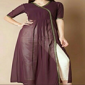 Good Quality Best Selling Kanya Libas <b>Linen</b> Anarkali Gown <b>Dress</b> <b>for</b> Adults Ready Made <b>for</b> Eid Collection India Manufacture - Product Image 1