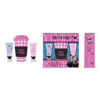 Ensemble de soins hydratants pour la peau Emily in Paris avec gel douche et bain à la glycérine, lotion corporelle, cosmétique de qualité française 65 ml