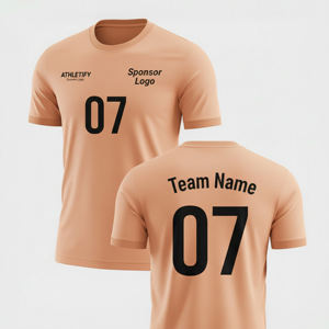 Camisetas de fútbol para equipos hechas de poliéster suave transpirable Ideal para competiciones escolares y de Liga - Product Image 1