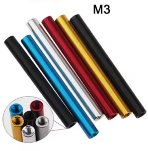 Barre filetée de diverse application Rods filetées en aluminium personnalisable de couleur - Product Image 1