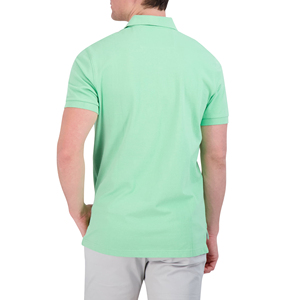 Polos de golf personnalisés pour hommes en polyester respirant évacuation de l'humidité caractéristiques de séchage rapide t-shirt polo imprimé à manches courtes - Product Image 2