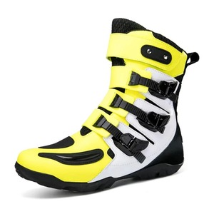 Botas de moto antideslizantes impermeables, equipo de protección para motociclistas resistente al desgaste, botas de Motocross para montar en invierno - Product Image 3